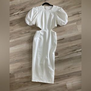 ELLIATT - Suffage Dress White cut out